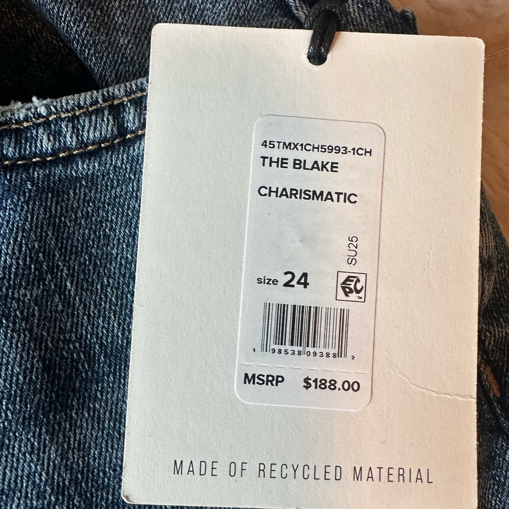 Joe’s Jeans “The Blake” size 24 NWT - Picture 7 of 7